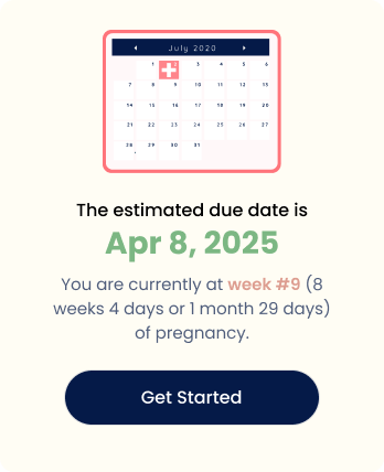Pregnancy due date calculator